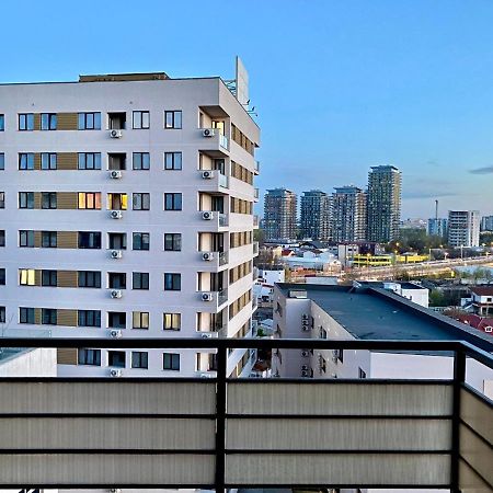 Sky Modern 1 Bedroom Apt W Free Parking Bucharest Exterior photo